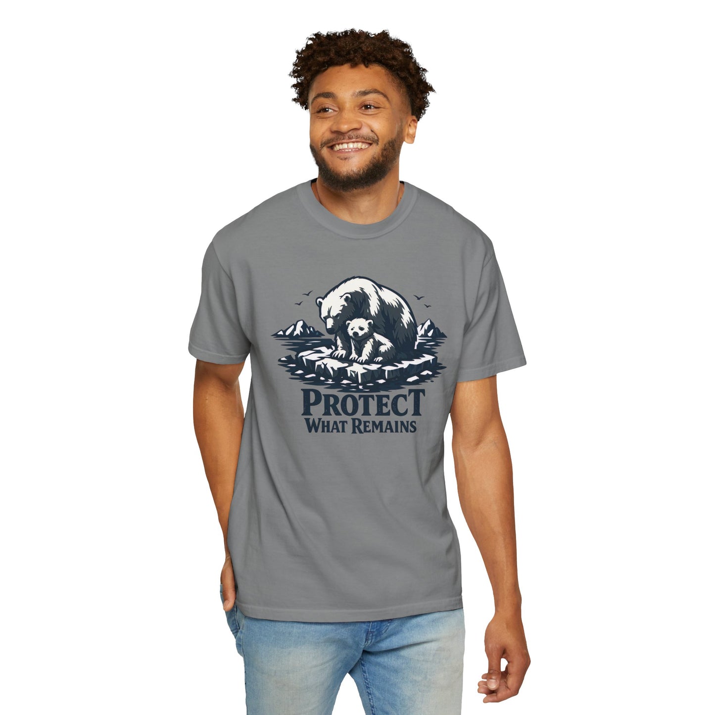Polar Bear Conservation Tee | Protect What Remains | Climate Awareness Shirt | Unisex