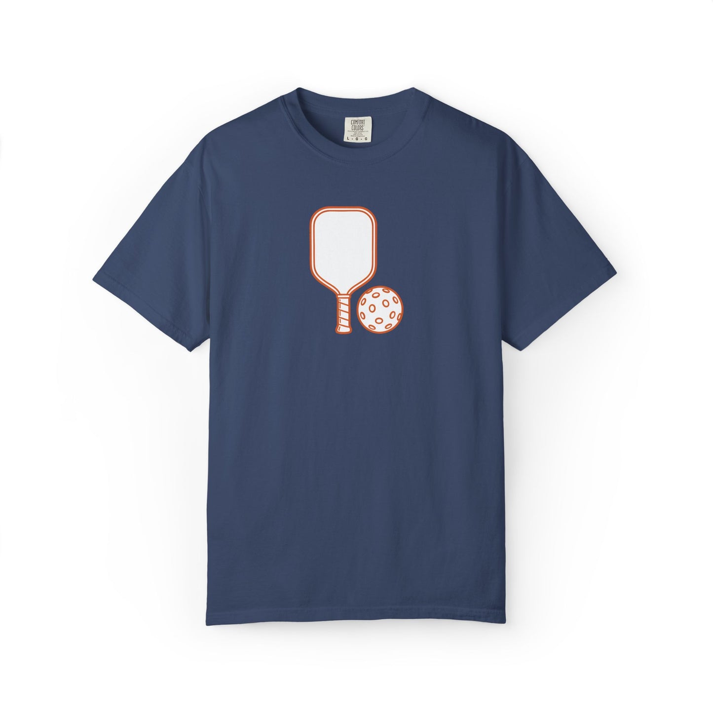 Pickleball Paddle And Ball Icon Tee Minimalist Pickler Unisex T-Shirt