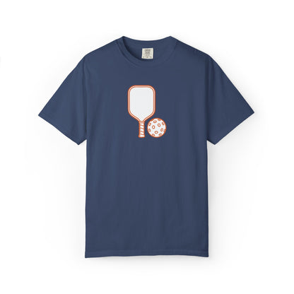 Pickleball Paddle And Ball Icon Tee Minimalist Pickler Unisex T-Shirt