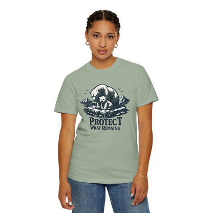 Polar Bear Conservation Tee | Protect What Remains | Climate Awareness Shirt | Unisex
