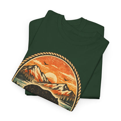 Grizzly Bear Forever Wild Badge Tee | Vintage National Park Shirt | Nature Lover Gift