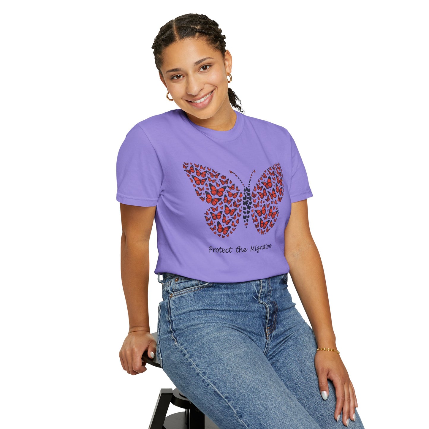 Monarch Migration Tee | Protect the Migration Shirt | Nature Lover Gift
