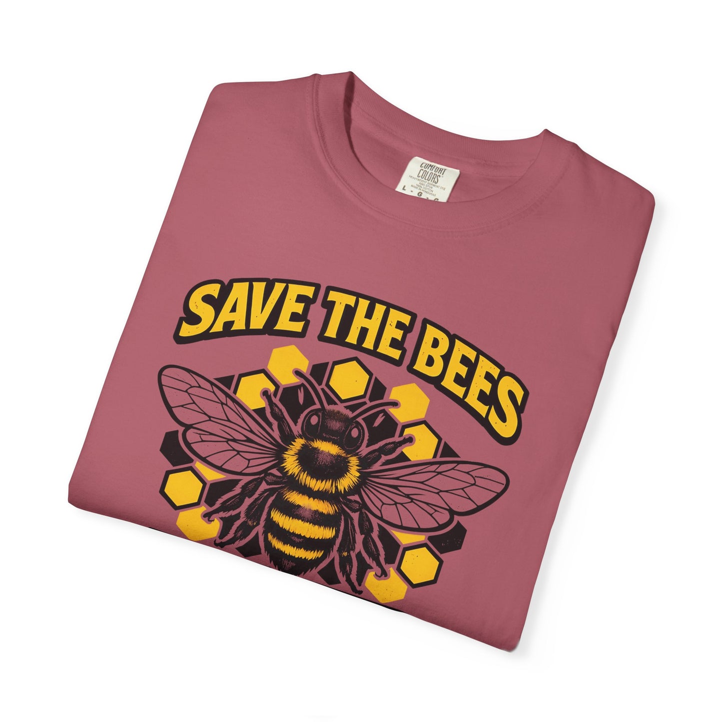 Save the Bees Graphic Tee | Bee Kind Conservation Shirt | Earth Day Gift | Nature Tee