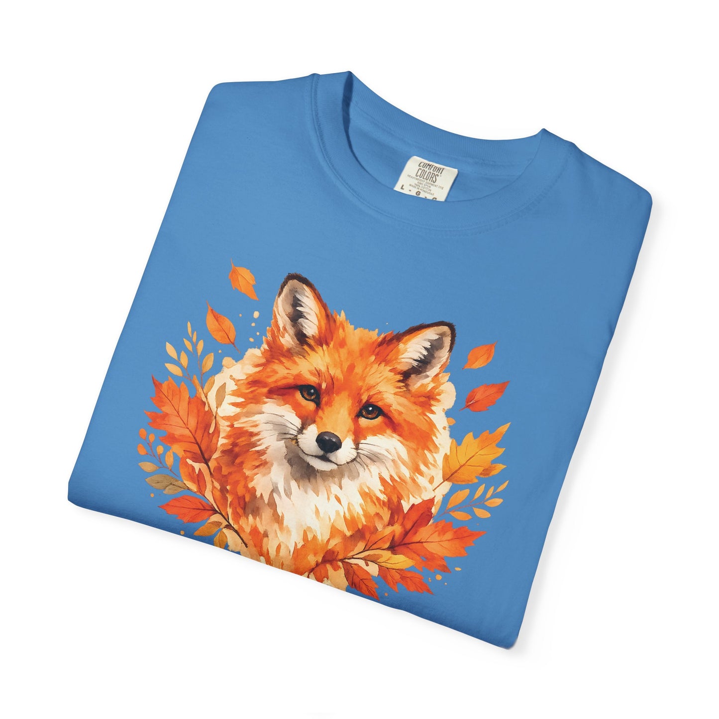 Watercolor Fox Graphic Tee | Autumn Wildlife Art Shirt | Nature Lover Gift | Unisex