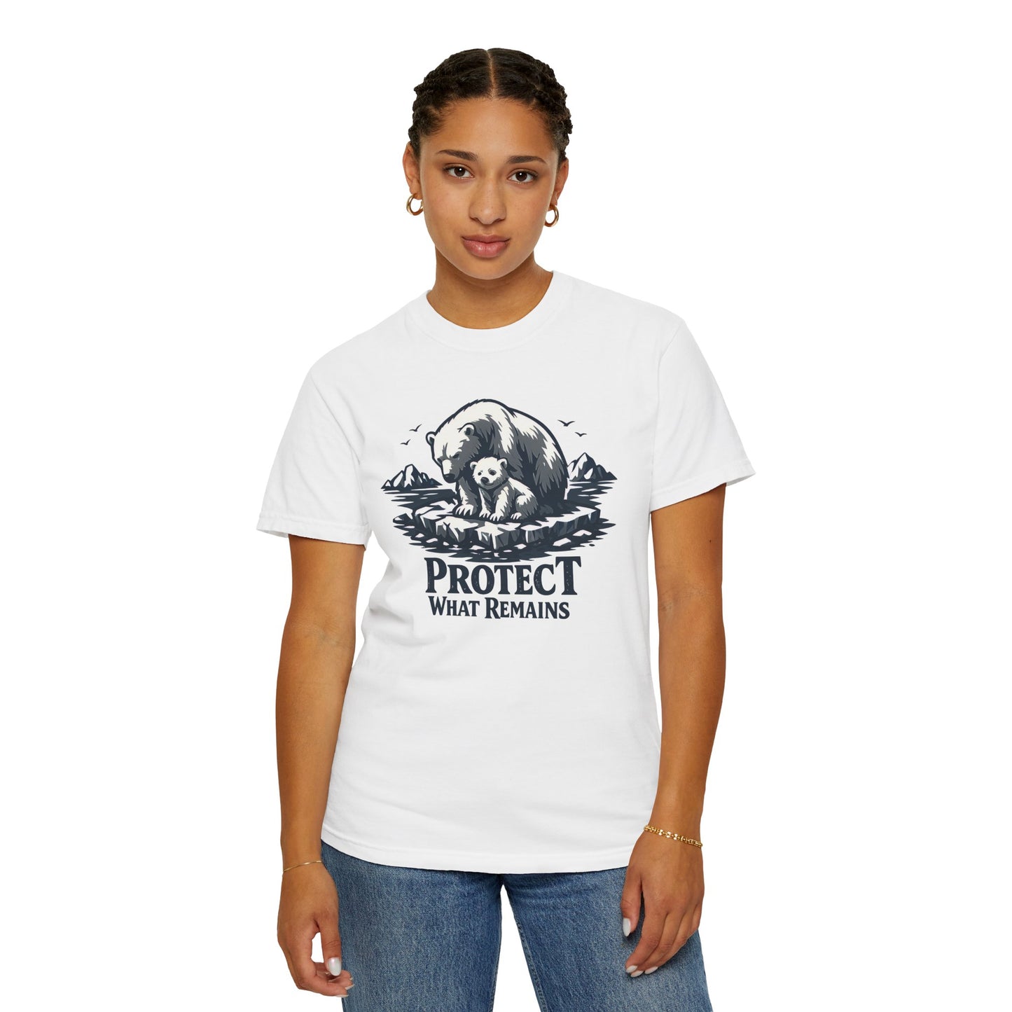 Polar Bear Conservation Tee | Protect What Remains | Climate Awareness Shirt | Unisex