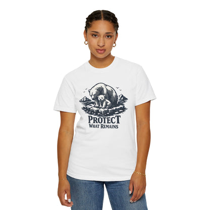 Polar Bear Conservation Tee | Protect What Remains | Climate Awareness Shirt | Unisex