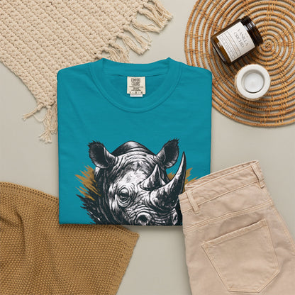 Black Rhino Conservation Tee | Protect What's Left | Endangered Species Shirt | Unisex