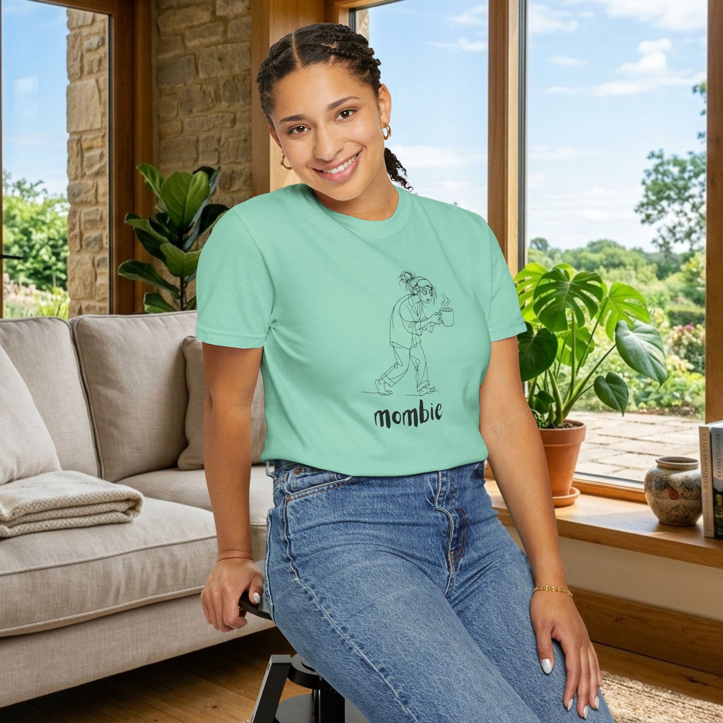 Mombie Shirt | Tired Mom Tee | Mother's Day Gift | Funny Mom Coffee Shirt