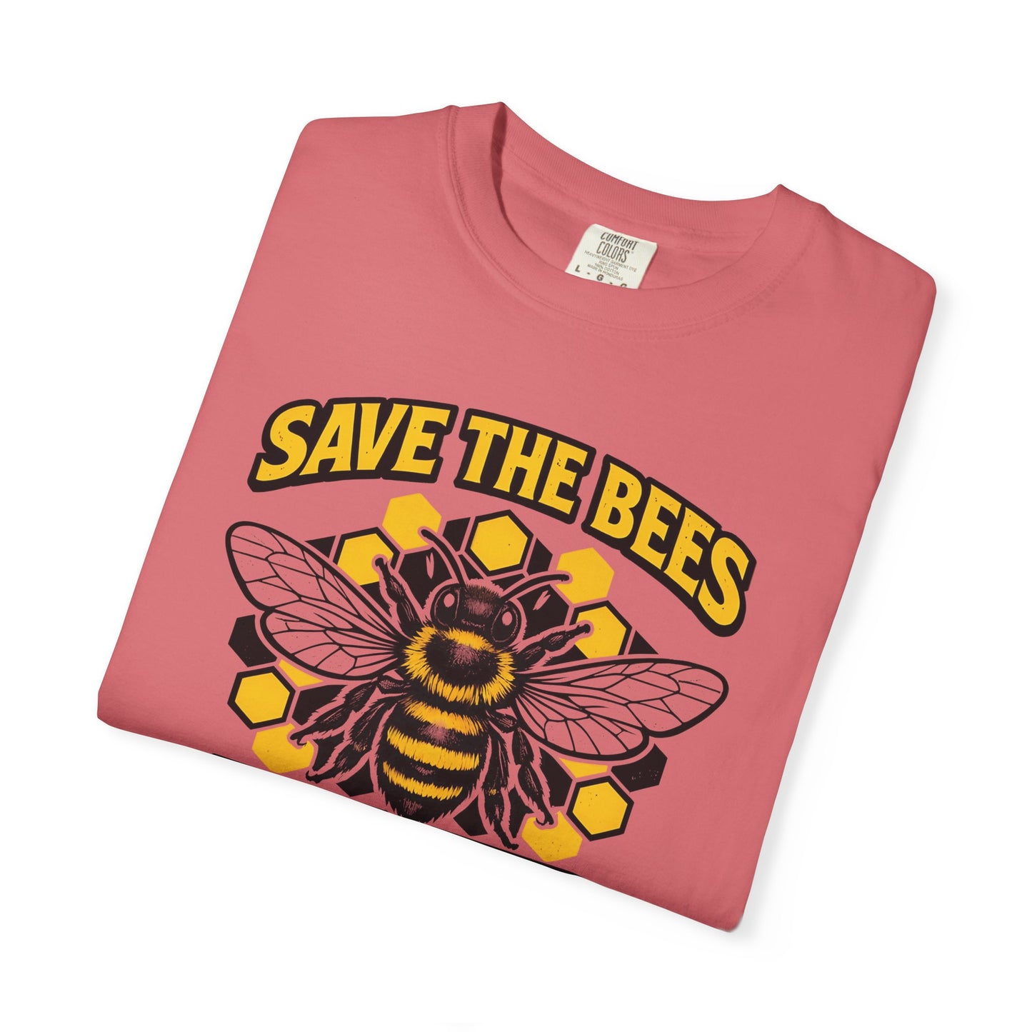 Save the Bees Graphic Tee | Bee Kind Conservation Shirt | Earth Day Gift | Nature Tee