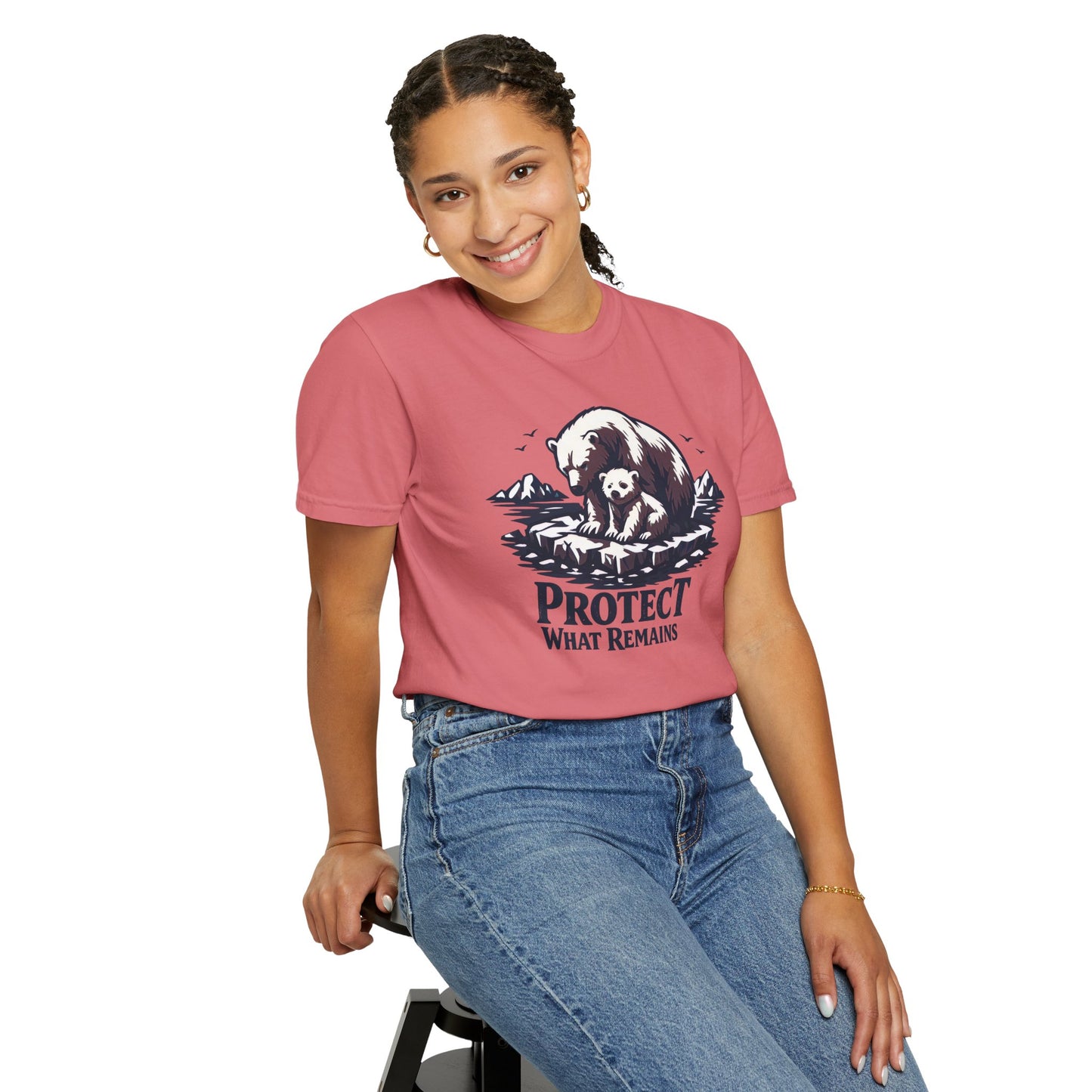 Polar Bear Conservation Tee | Protect What Remains | Climate Awareness Shirt | Unisex