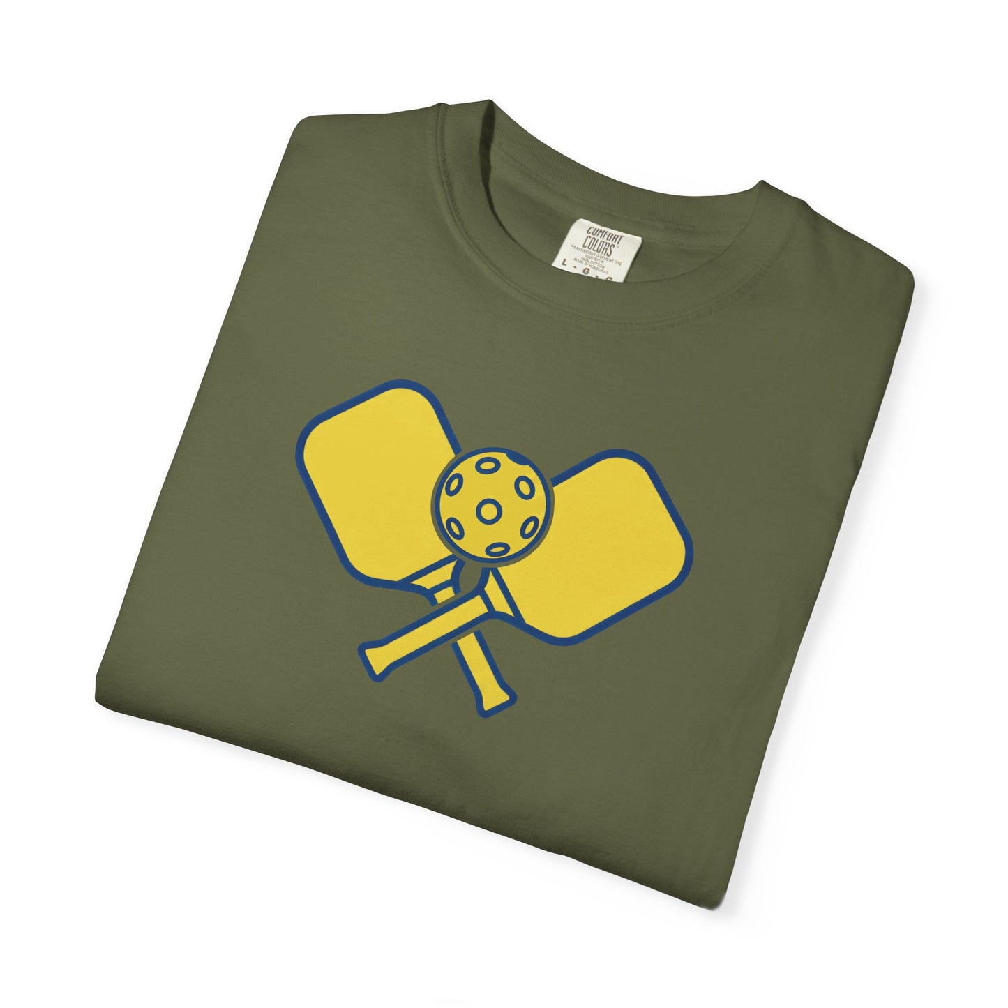 Pickleball Crossed Paddles Tee Pickler Minimalist Graphic Unisex Shirt