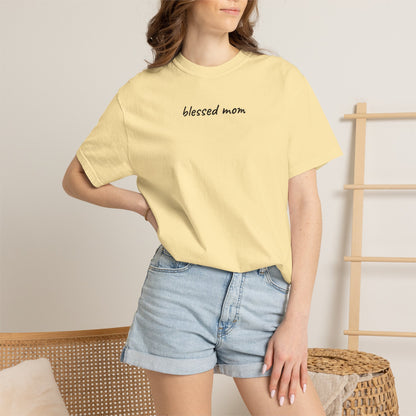Blessed Mom Shirt | Christian Mom Tee | Mother's Day Gift | Faith Mom T-Shirt