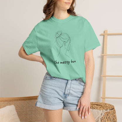 Messy Bun Mom Shirt | Funny Mom Tee | Mother's Day Gift | Mom Life T-Shirt
