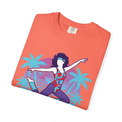 Vintage Crossfit Retro 80s Aerobics Graphic Tee | Gym Shirt Women