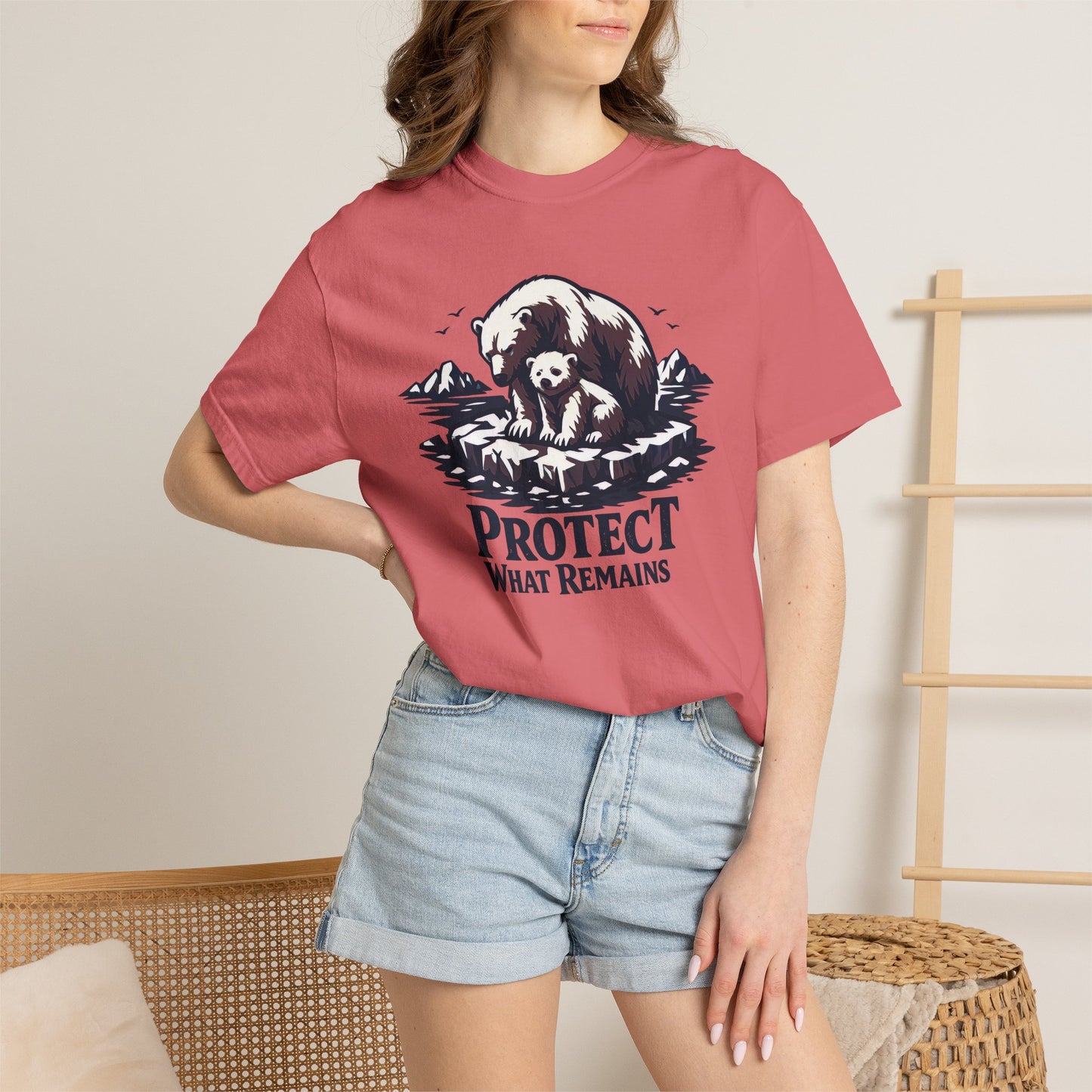 Polar Bear Conservation Tee | Protect What Remains | Climate Awareness Shirt | Unisex