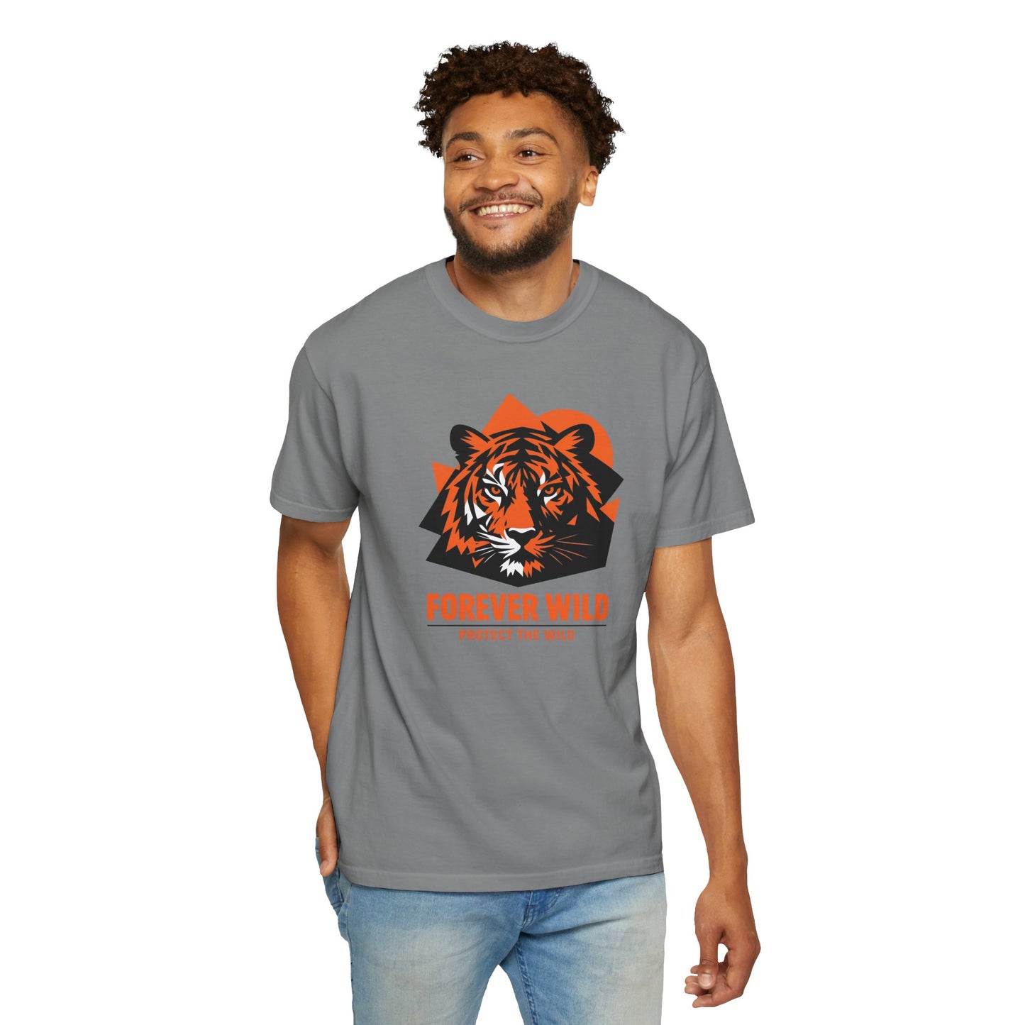 Tiger Forever Wild Conservation Tee | Protect the Wild Shirt | Endangered Animal Gift