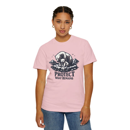Polar Bear Conservation Tee | Protect What Remains | Climate Awareness Shirt | Unisex
