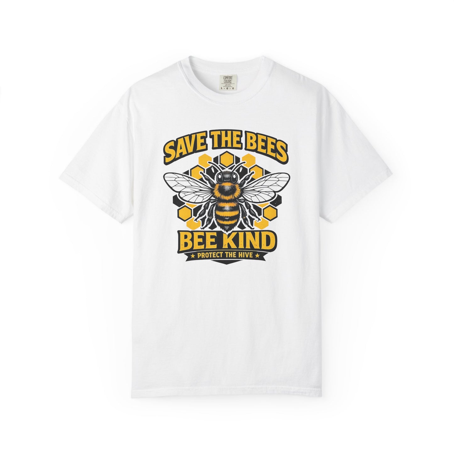 Save the Bees Graphic Tee | Bee Kind Conservation Shirt | Earth Day Gift | Nature Tee