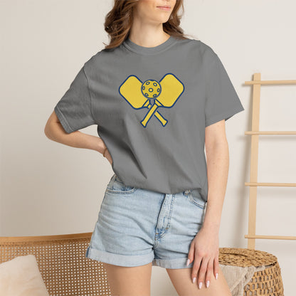 Pickleball Crossed Paddles Tee Pickler Minimalist Graphic Unisex Shirt