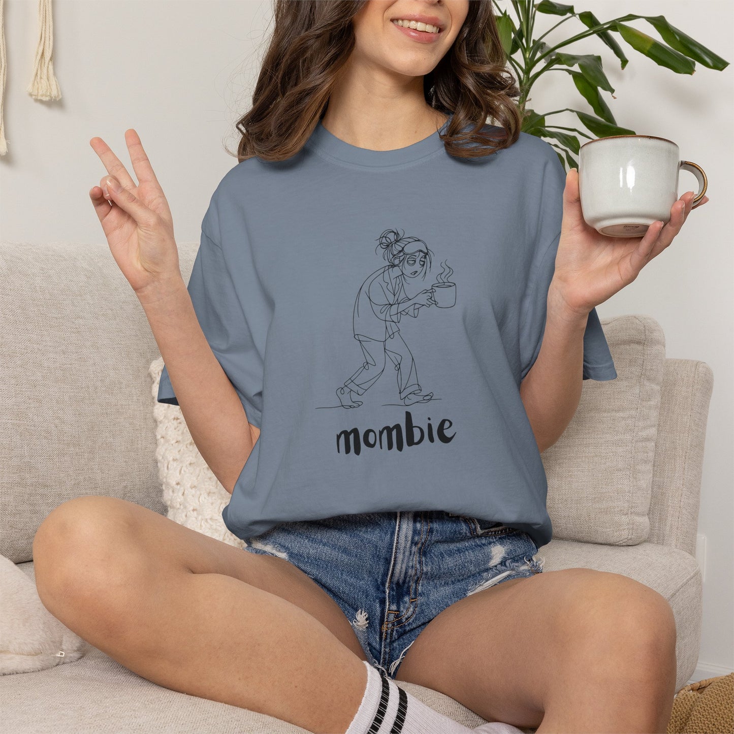 Mombie Shirt | Tired Mom Tee | Mother's Day Gift | Funny Mom Coffee Shirt