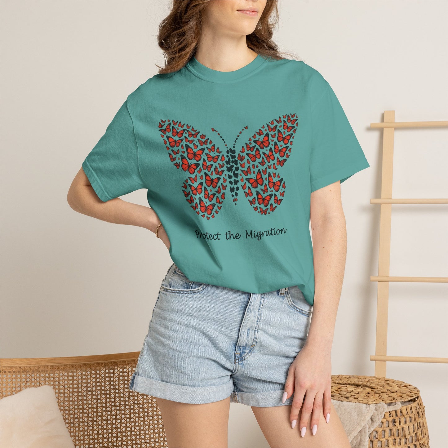 Monarch Migration Tee | Protect the Migration Shirt | Nature Lover Gift
