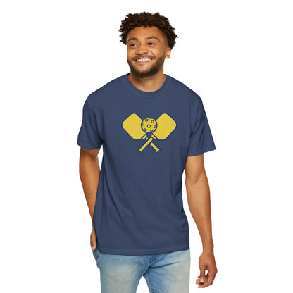 Pickleball Crossed Paddles Tee Pickler Minimalist Graphic Unisex Shirt