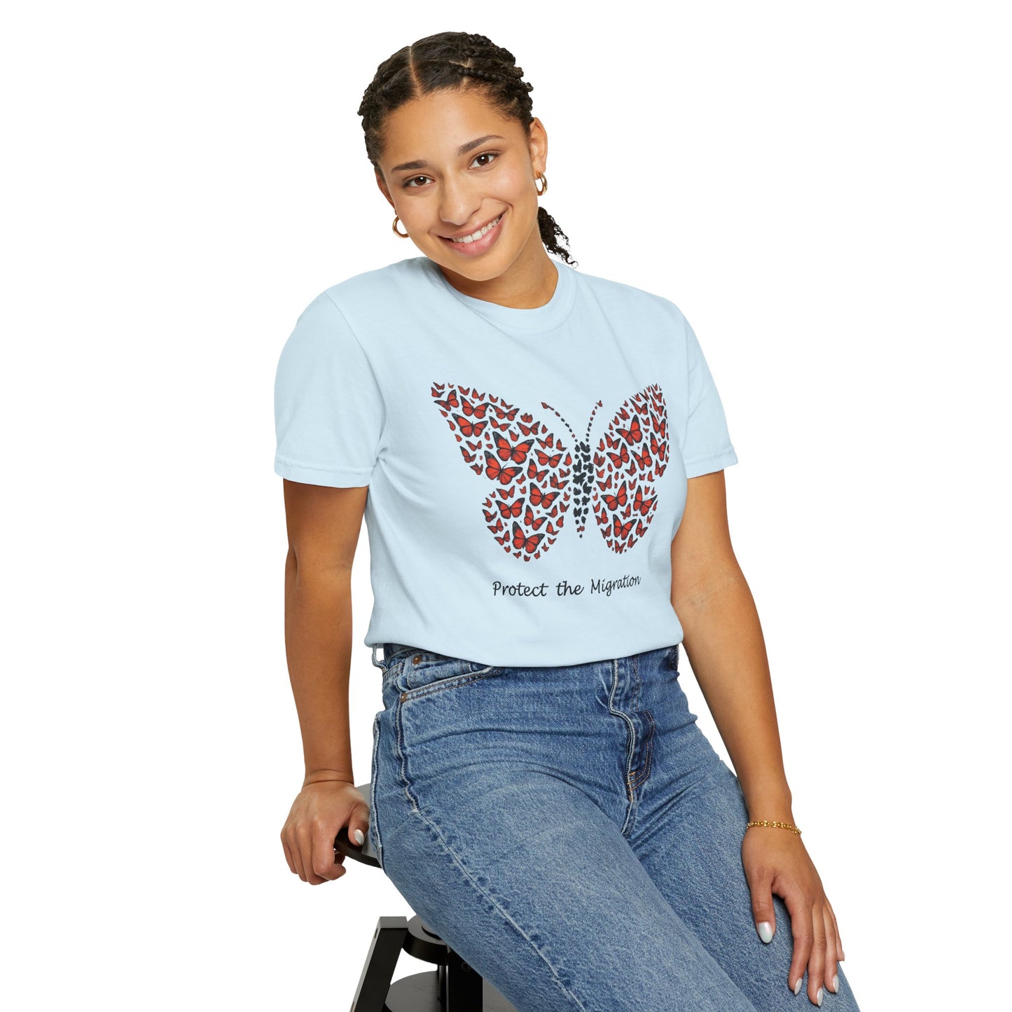 Monarch Migration Tee | Protect the Migration Shirt | Nature Lover Gift