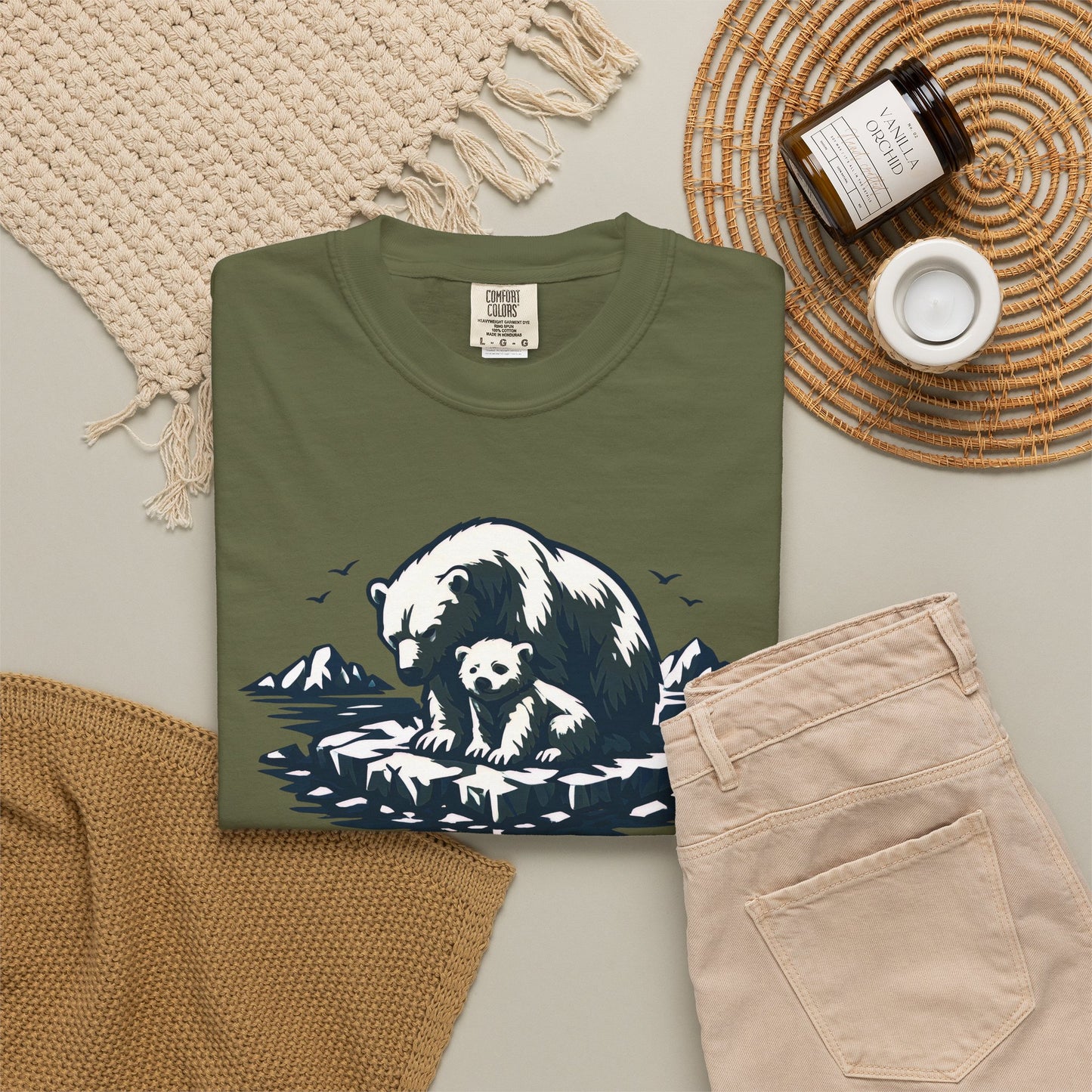 Polar Bear Conservation Tee | Protect What Remains | Climate Awareness Shirt | Unisex