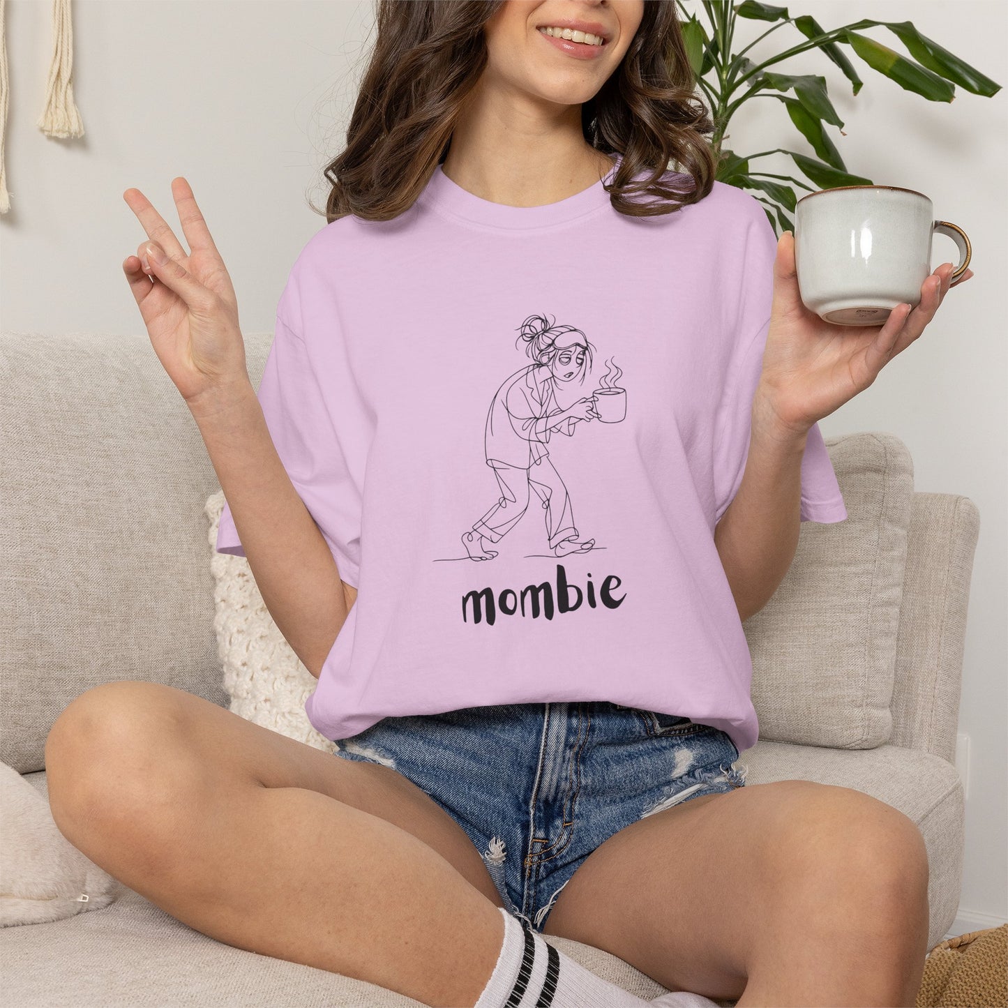 Mombie Shirt | Tired Mom Tee | Mother's Day Gift | Funny Mom Coffee Shirt