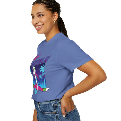 Stay Flexible Retro 80s Splits Aerobics Tee | Vintage Gym Shirt Women