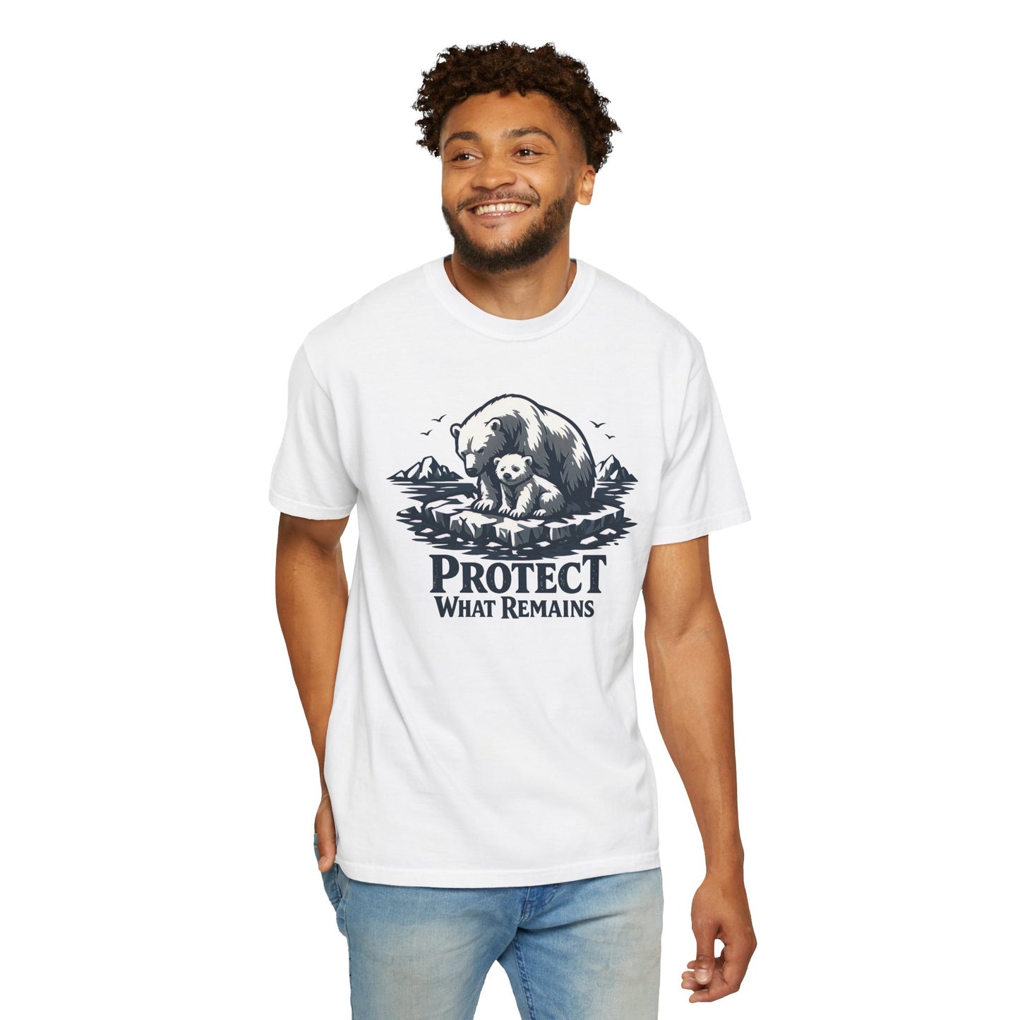 Polar Bear Conservation Tee | Protect What Remains | Climate Awareness Shirt | Unisex