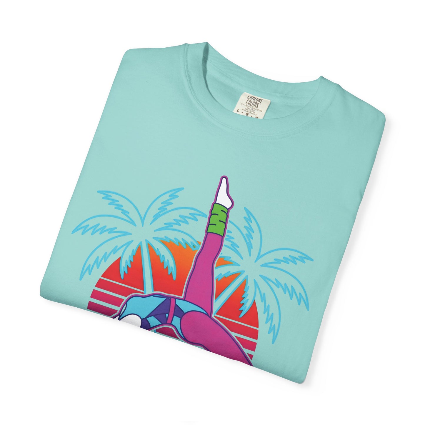Stay Flexible Retro 80s Backbend Graphic Tee | Vintage Workout Shirt Women