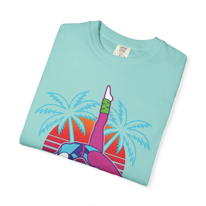 Stay Flexible Retro 80s Backbend Graphic Tee | Vintage Workout Shirt Women