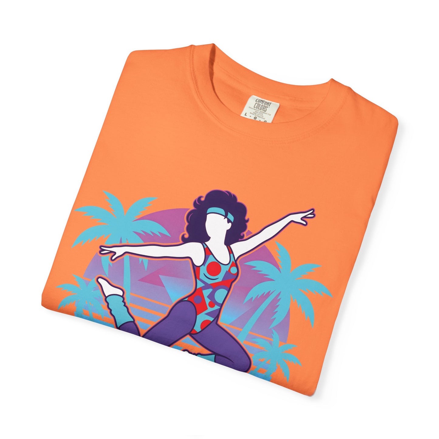 Vintage Crossfit Retro 80s Aerobics Graphic Tee | Gym Shirt Women