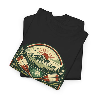 Wild and Free Badge Tee | Vintage Adventure Shirt | Outdoor Explorer Gift