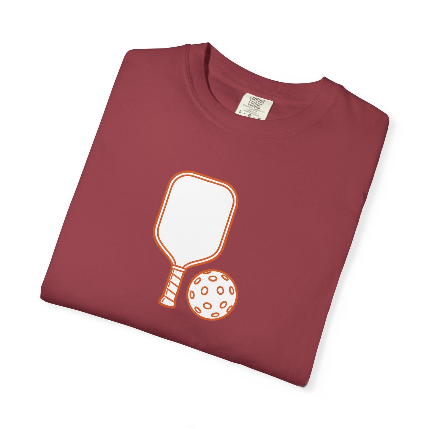 Pickleball Paddle And Ball Icon Tee Minimalist Pickler Unisex T-Shirt