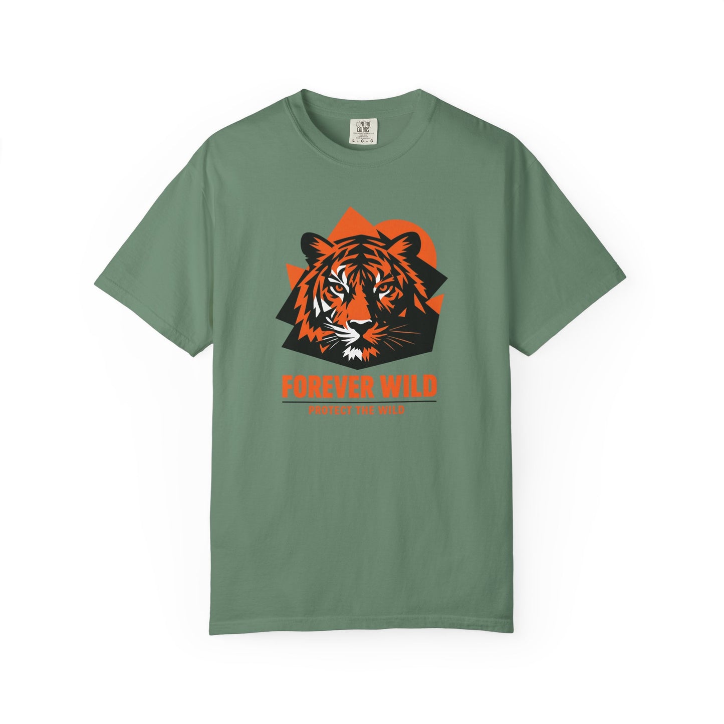 Tiger Forever Wild Conservation Tee | Protect the Wild Shirt | Endangered Animal Gift