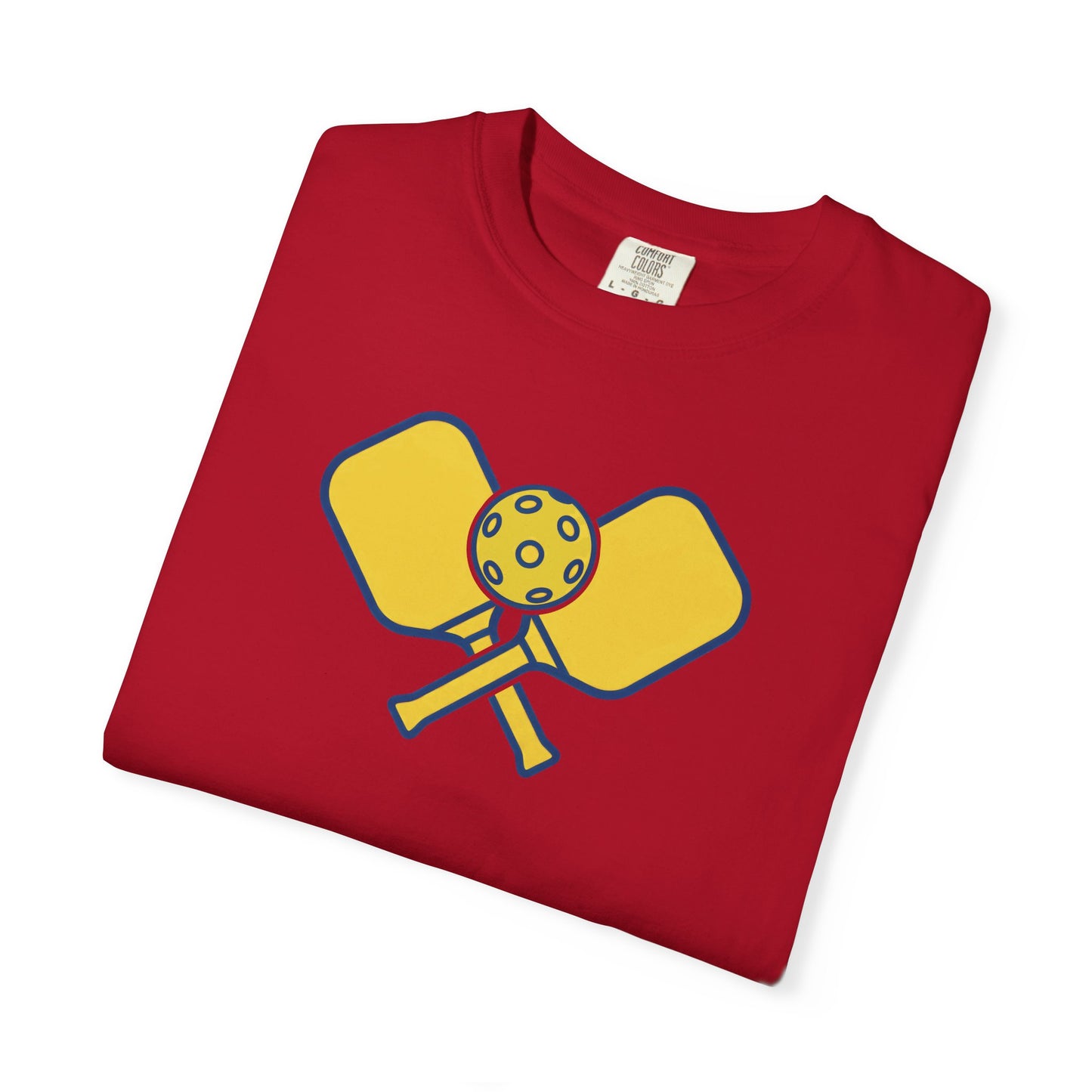 Pickleball Crossed Paddles Tee Pickler Minimalist Graphic Unisex Shirt