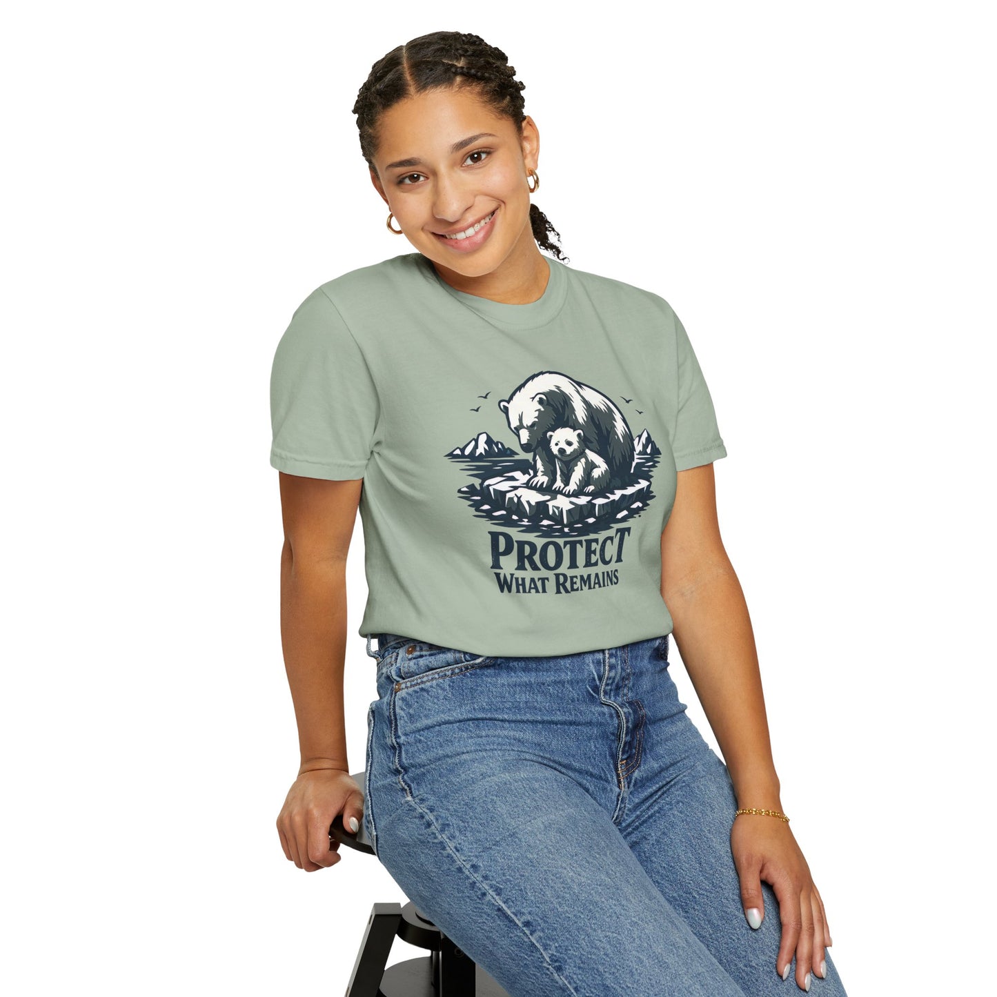 Polar Bear Conservation Tee | Protect What Remains | Climate Awareness Shirt | Unisex