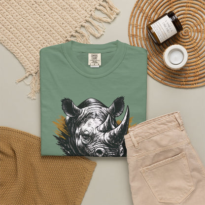 Black Rhino Conservation Tee | Protect What's Left | Endangered Species Shirt | Unisex