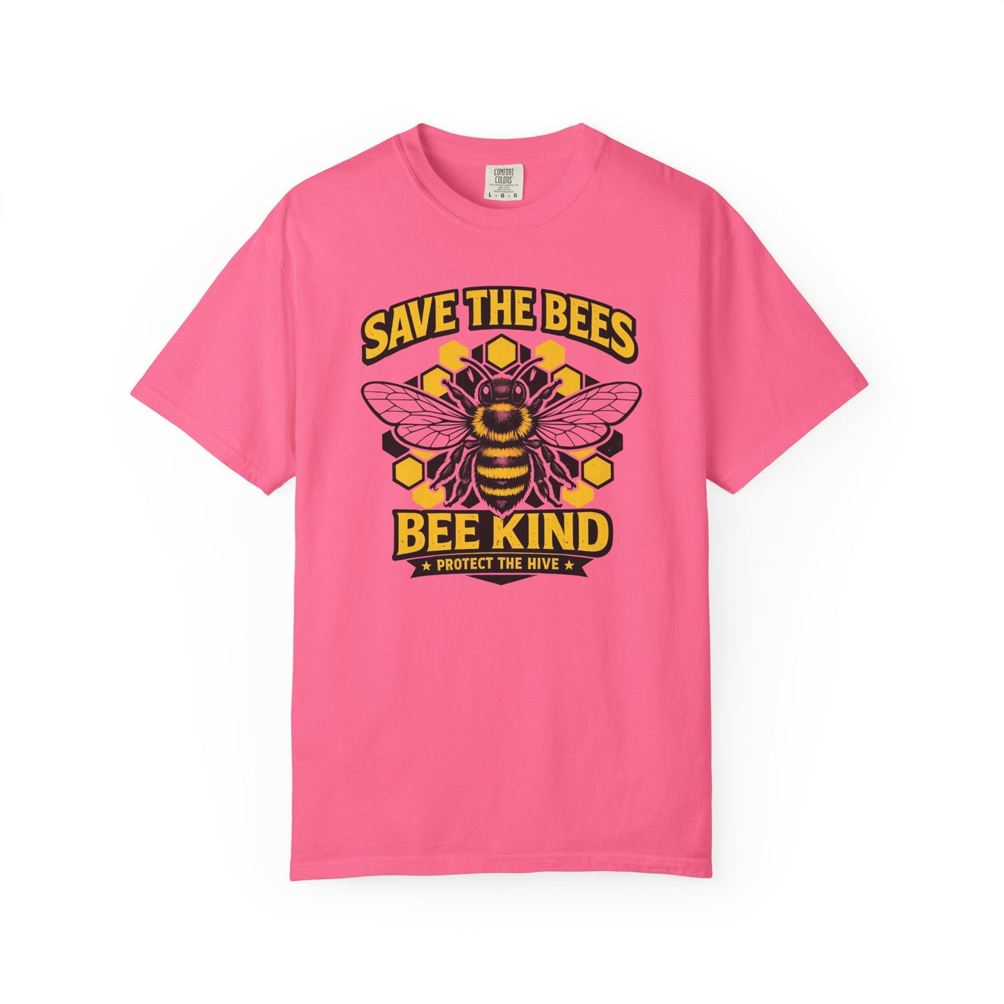 Save the Bees Graphic Tee | Bee Kind Conservation Shirt | Earth Day Gift | Nature Tee
