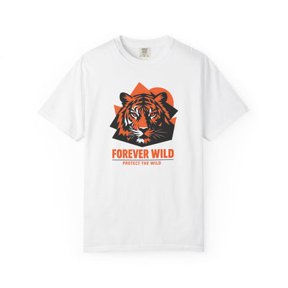 Tiger Forever Wild Conservation Tee | Protect the Wild Shirt | Endangered Animal Gift