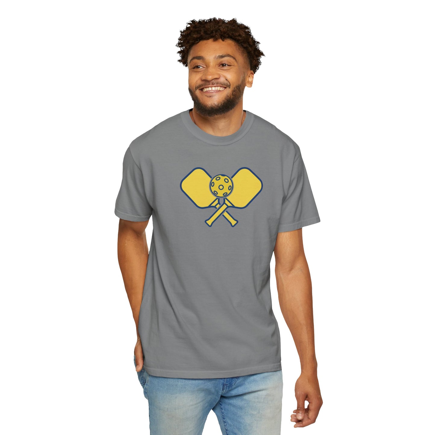 Pickleball Crossed Paddles Tee Pickler Minimalist Graphic Unisex Shirt