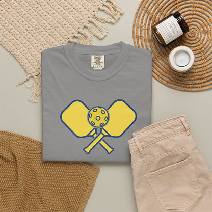 Pickleball Crossed Paddles Tee Pickler Minimalist Graphic Unisex Shirt