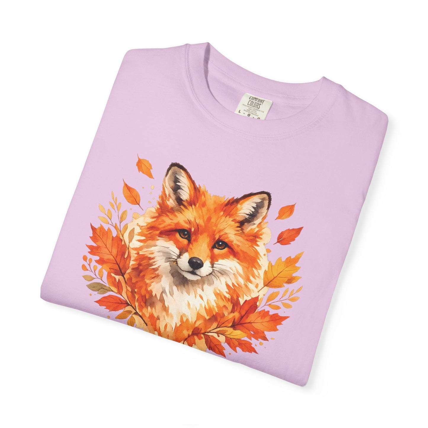 Watercolor Fox Graphic Tee | Autumn Wildlife Art Shirt | Nature Lover Gift | Unisex
