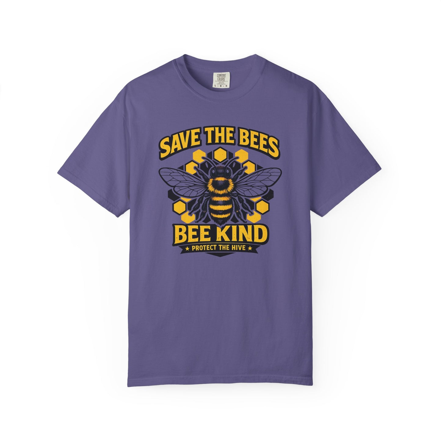 Save the Bees Graphic Tee | Bee Kind Conservation Shirt | Earth Day Gift | Nature Tee