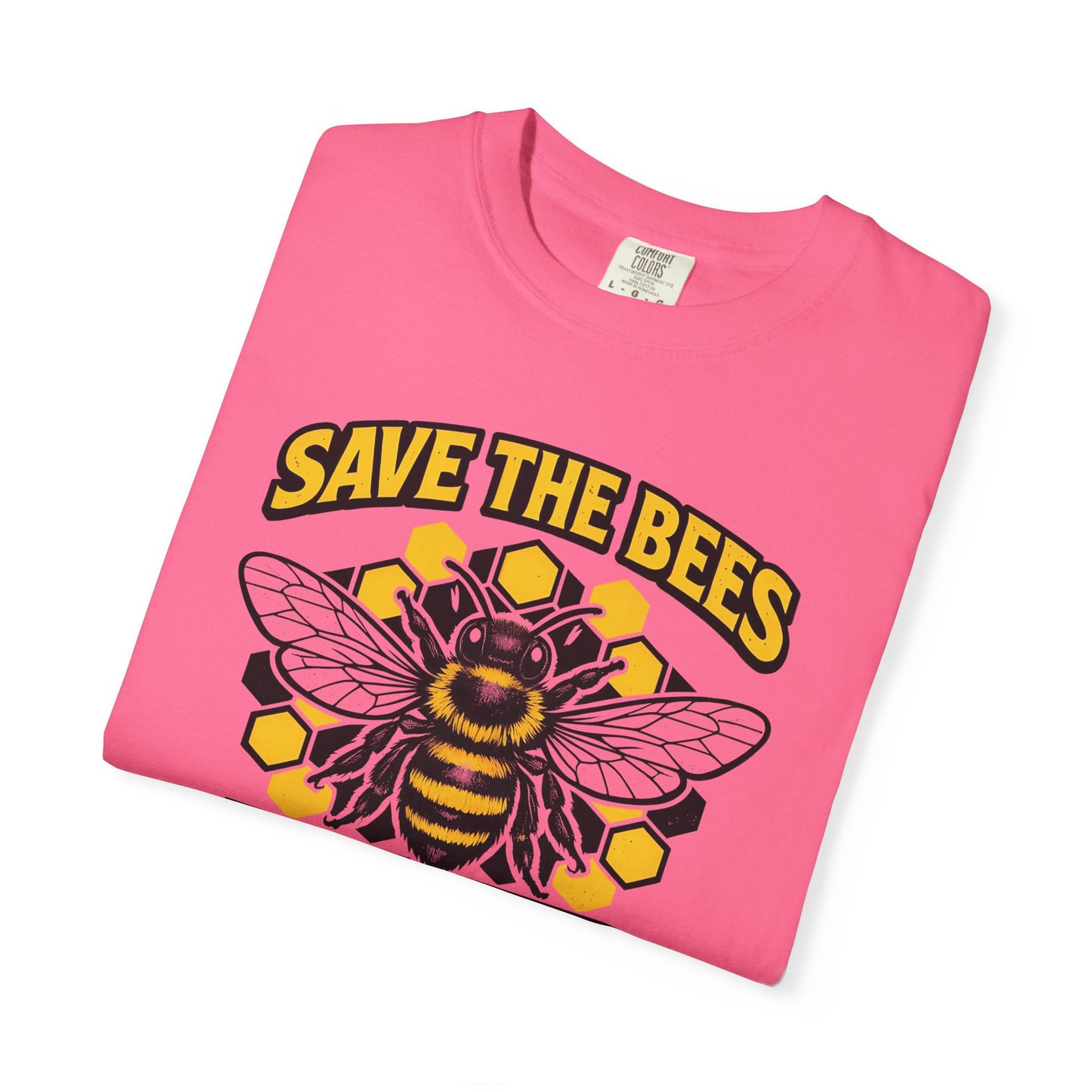 Save the Bees Graphic Tee | Bee Kind Conservation Shirt | Earth Day Gift | Nature Tee