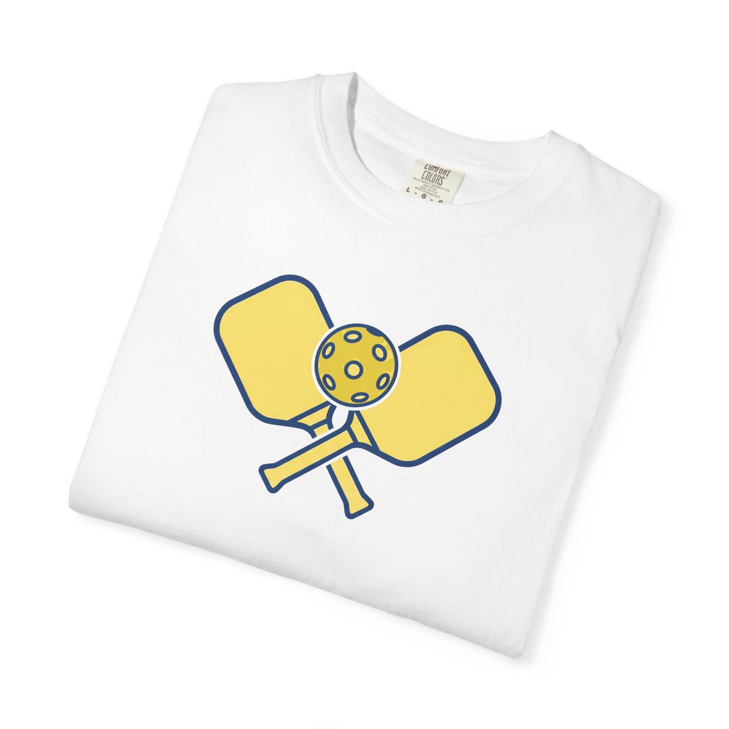 Pickleball Crossed Paddles Tee Pickler Minimalist Graphic Unisex Shirt