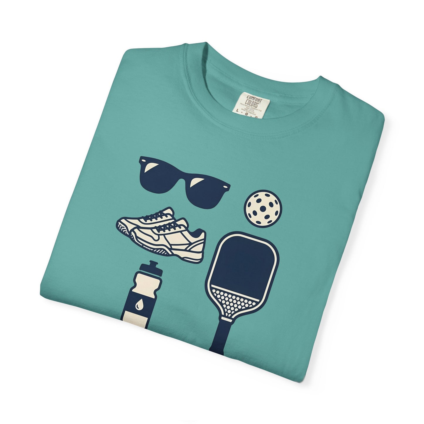 Pickleball Essentials Icon Tee Minimalist Pickler Sport Unisex Graphic Shirt