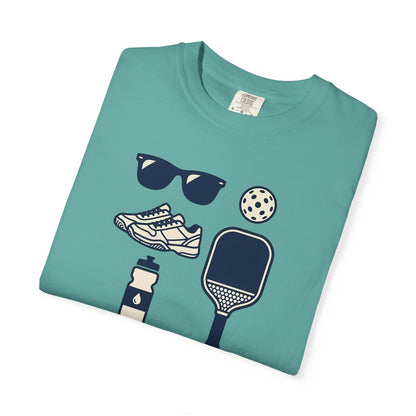 Pickleball Essentials Icon Tee Minimalist Pickler Sport Unisex Graphic Shirt